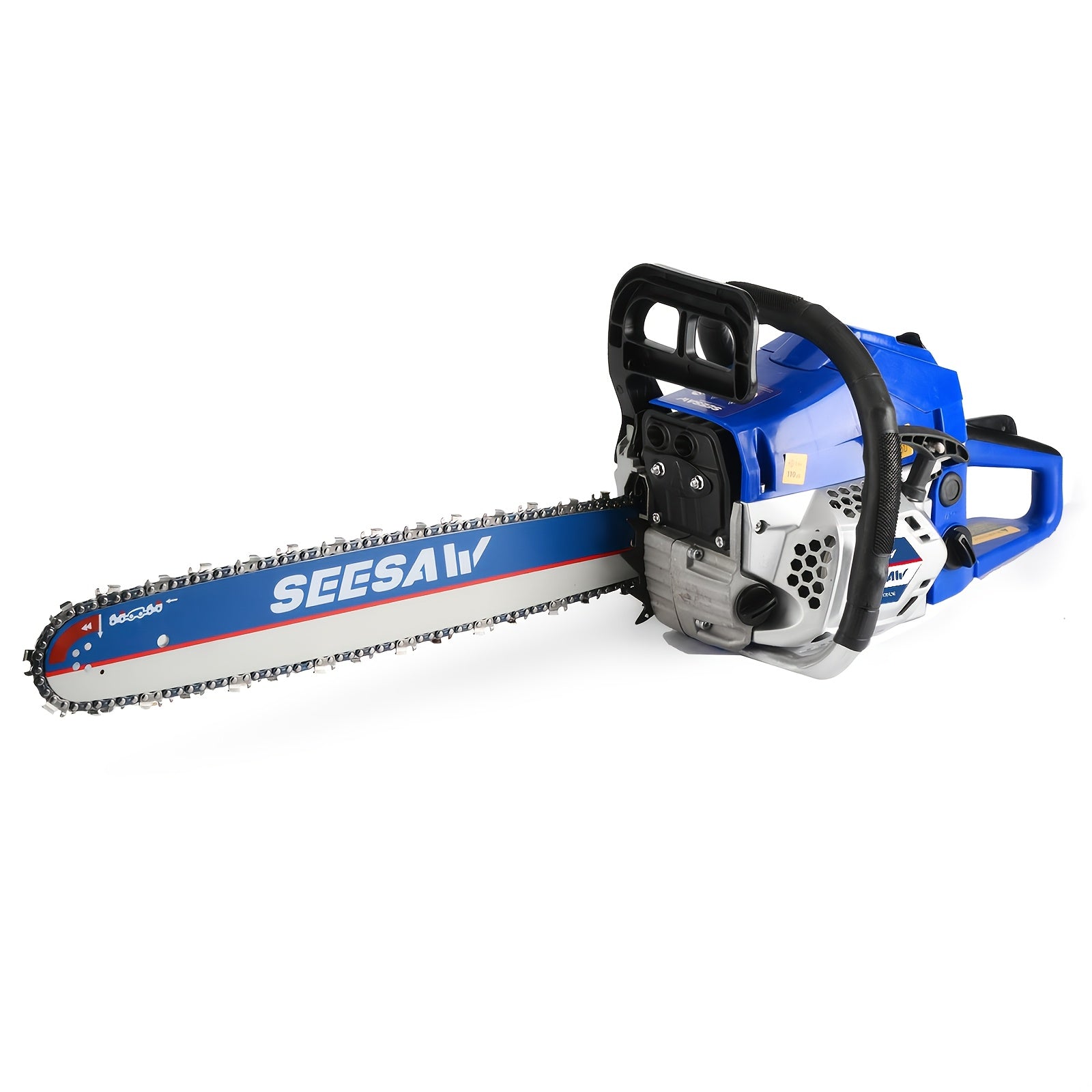 20 Inch Powerful Gasoline Chainsaw - 62cc Two-stroke 3.0 Horsepower - Handheld Wireless Gasoline Chainsaw - Can Efficiently Cut Trees And Trim Branches - Suitable for Farm Cutting And Pasture Gardening Tools - Nice Gift for Halloween/Xmas.