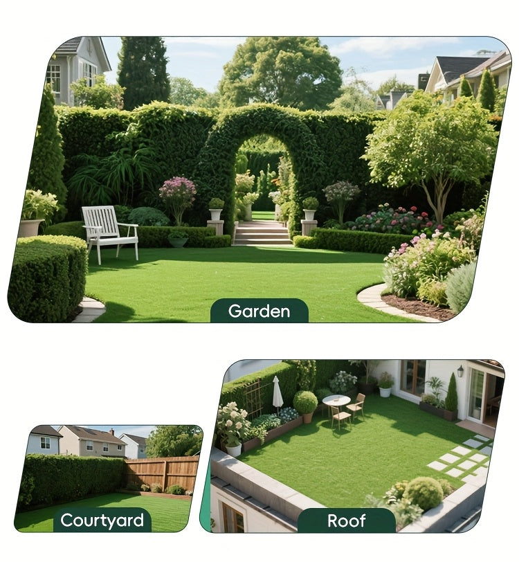 Outdoor Rug-Artificial Turf, Premium Fake Grass Lawn-perfect for Playground Decoration, Gardens, Parties, Outdoor Table Settings, Pet Training, And Backyard Landscaping.