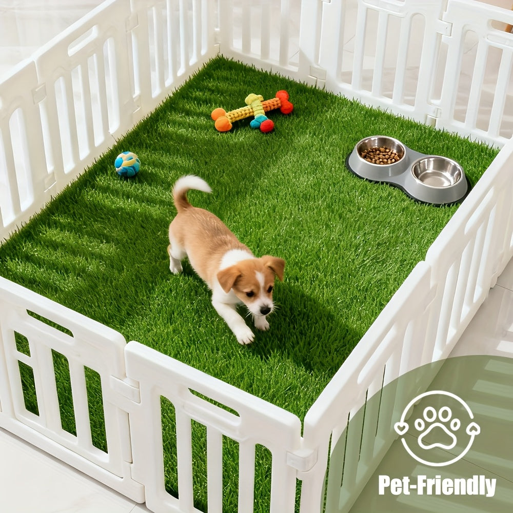 Outdoor Rug-Artificial Turf, Premium Fake Grass Lawn-perfect for Playground Decoration, Gardens, Parties, Outdoor Table Settings, Pet Training, And Backyard Landscaping.