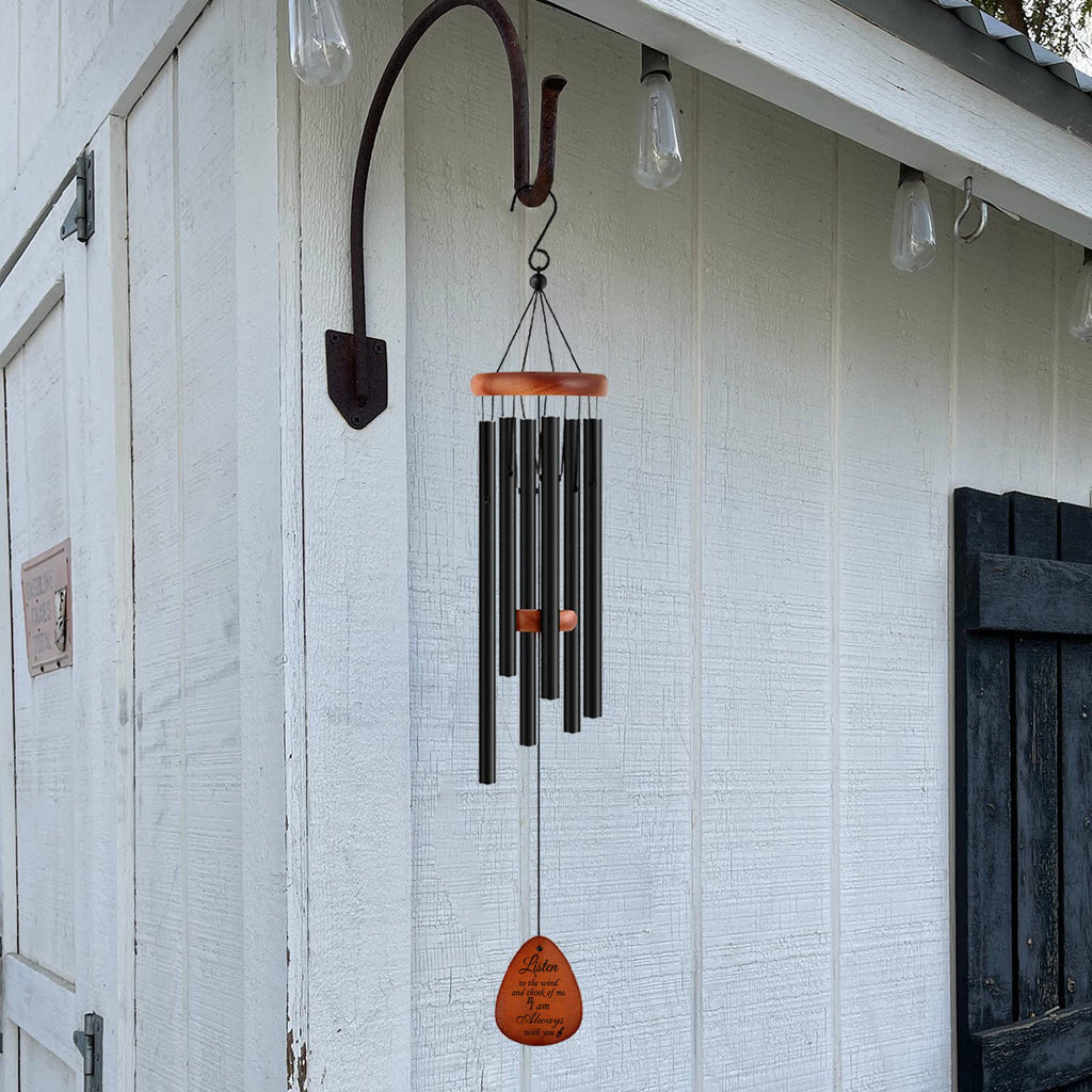 1pc Memorial Wind Chime For Garden Decor, Outdoor Decor, Sympathy, Memorial and Miss you wirelessly