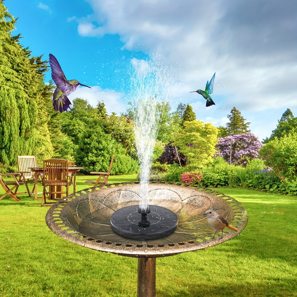 Solar Bird Bath Fountain, 1.4W /1.5W / 3.5W Solar Water Fountain, Solar Powered Fountain Pump for Bird Bath, Courtyard, Outdoor, Garden Decoration