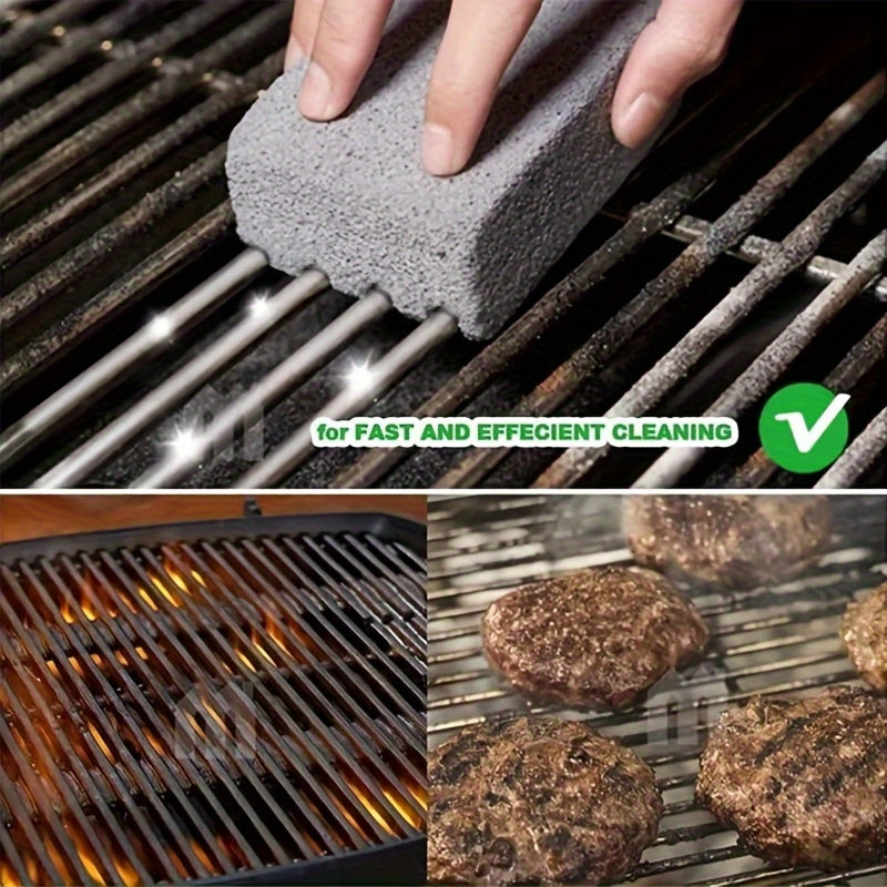 12-Pack Heavy Duty Grill Cleaning Brushes With Heat-Resistant Scrapers, Durable Stainless Steel Bristles For Camping, Backyard BBQ & Outdoor Cooking Maintenance - Rust-Proof & Non-Scratch Design