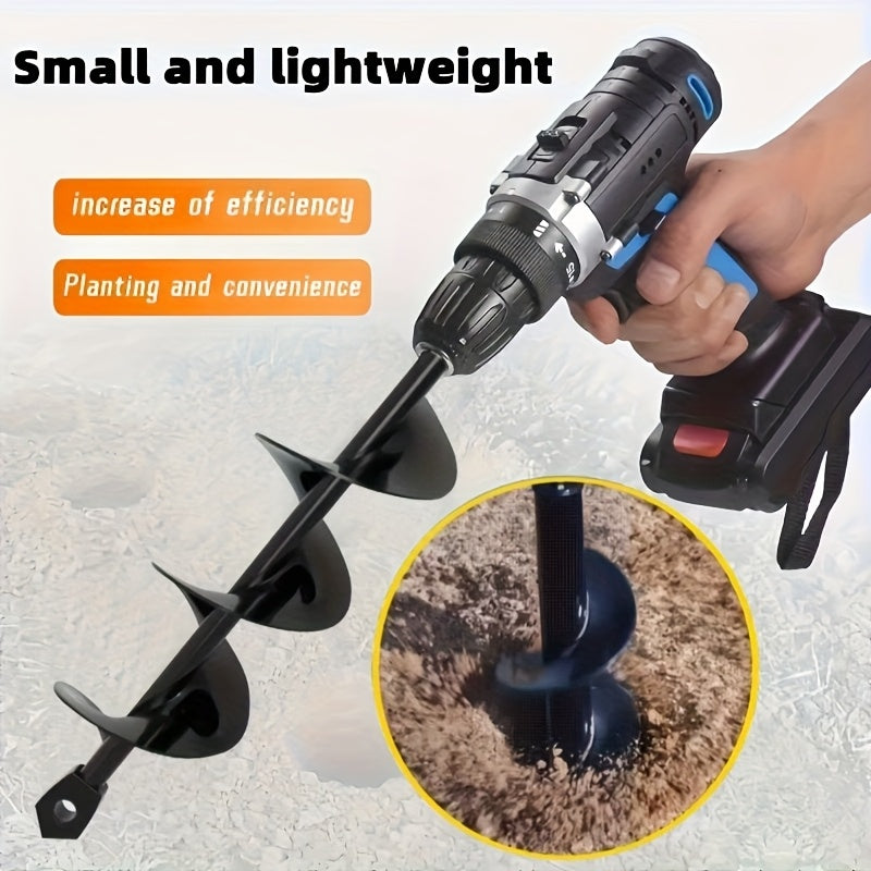 Multi-size Spiral Drill for Planting | Heavy-duty Steel Garden Auger, Suitable for Planting/drilling, Made Of Metal, Sturdy And Durable, Labor-saving Tool