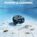 INSE Y10 Cordless Robotic Pool Cleaner, Pool Accessories, Pool Must Haves Automatic Vacuum, 90-Minute Runtime, Waterproof Rating:IPX8,Self-Parking, Lightweight, Ideal for Flat Above/In-Ground Pool Up to 65 Feet/1100 Sq.Ft