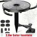 Solar Bird Bath Fountain, 1.4W /1.5W / 3.5W Solar Water Fountain, Solar Powered Fountain Pump for Bird Bath, Courtyard, Outdoor, Garden Decoration