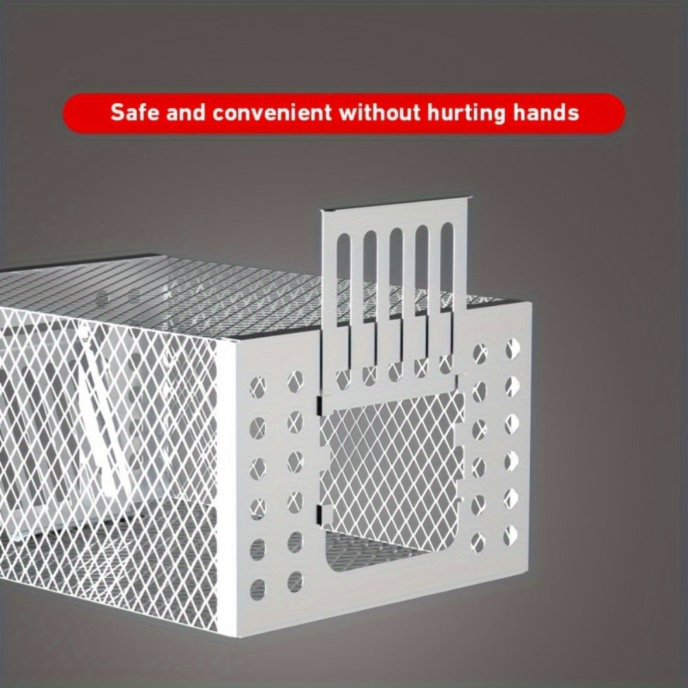 [For Indoor/Outdoor] Continuous Capture Automatic Iron Trap: Safe And Effective Control for Indoors And Outdoors. This Works Tirelessly to Catch Ideal for Homes, Yards, And Sheds. Sturdy Iron Design Guarantees Reliability