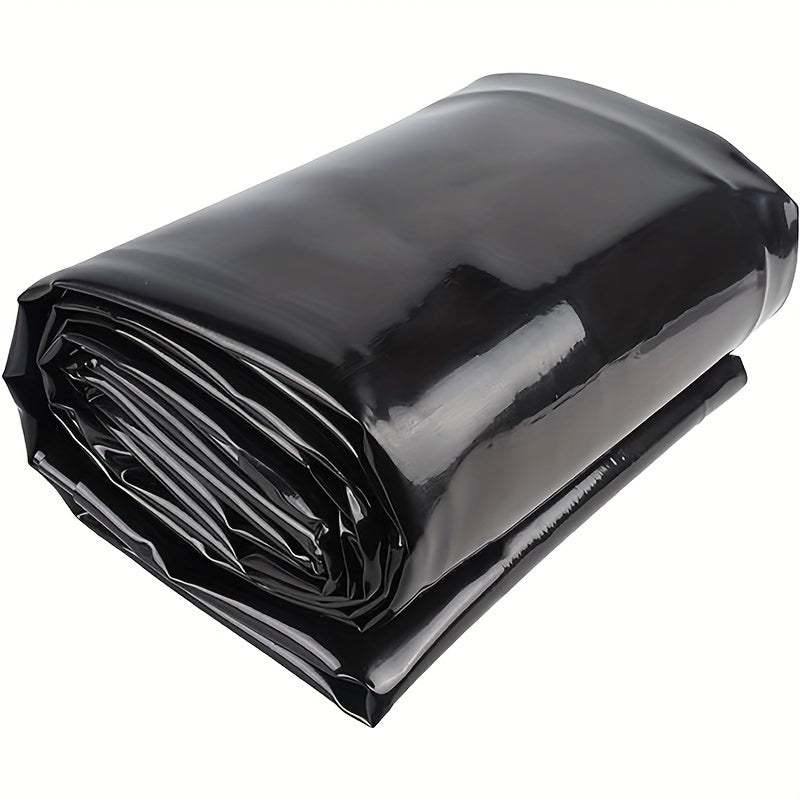 1pc Heavy-Duty HDPE Pond Liner, 20 Mil Thickness, Durable for Outdoor Ponds, Koi Fish Ponds, Garden Fountains And Waterfalls, UV & Puncture Resistant