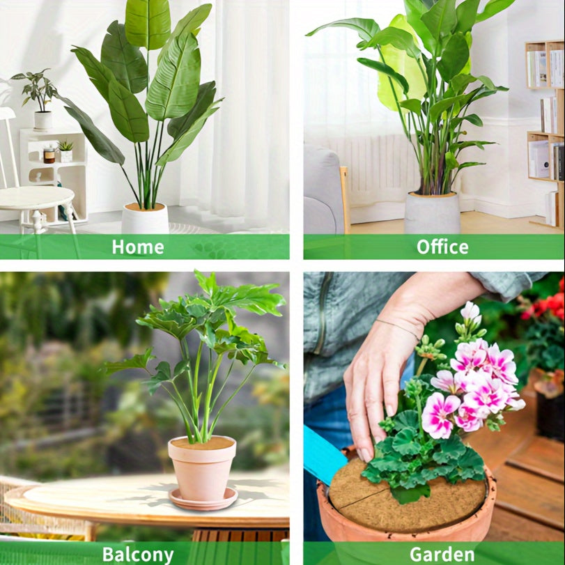 7 Pieces Of Coconut Fiber Cover Ring Tree Protection Mat, 15.7 Inch Coconut Shell Tree Protection, Tree Ring Mat Tree Tray Plant Mulch, Suitable For Indoor Or Outdoor Use
