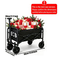 Foldable Cart, Multi-Functional Outdoor Camping Cart Swivel Wheels And Telescopic Handle Removable Wheels Multiple Styles Available Ideal for Beach, Lawn, Sports, Shopping, Fishing, Barbecues, Gatherings, Camping
