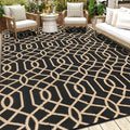 Outdoor Rug for Patios On, Reversible Plastic Straw Mat Suitable for Camping, Rvs, Porches, Decks, Balconies, And Backyards