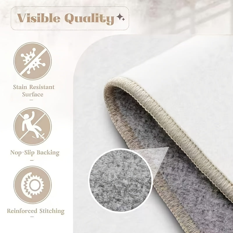 XL Outdoor Rug - Soft Faux Texture, Vibrant Floral - All-Weather Washable Mat, for Patio/Balcony/Living Room/Rv/Camping - Durable Fabric, Non-Slip Rubber Backing, XL. As Outdoor Rug, Door Mat, Cooling Gazebo Mat, RV Mat, Camping Rug & Deck Mat