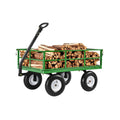 VEVOR Steel Garden Cart 680/900/1200lbs Capacity Heavy Duty Wagon Cart 13in Tires