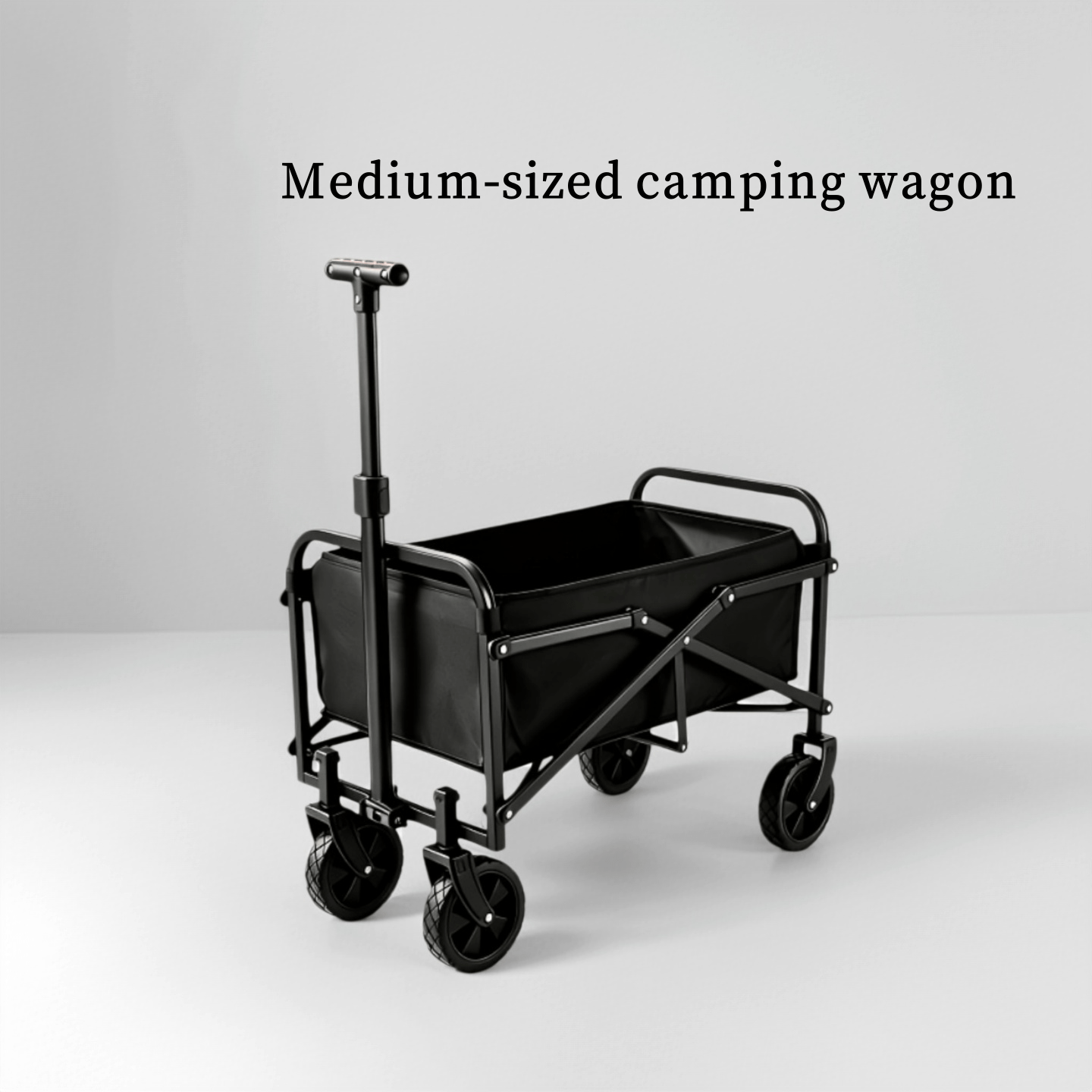 XMT Outdoor UV-resistant Folding Camping Cart, Featuring UV-resistant And Anti-aging Fabric That Resists Fading During Prolonged Outdoor Use