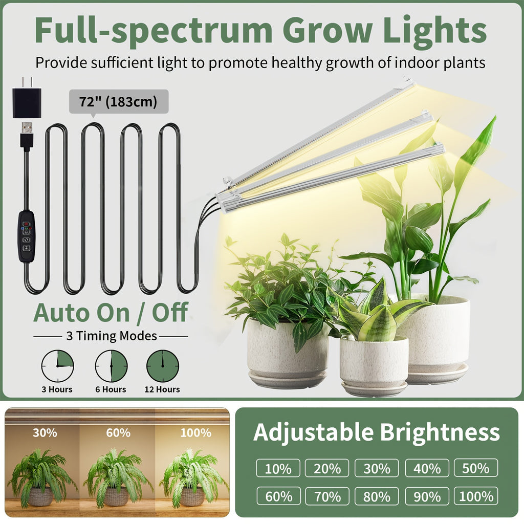 8-Tier Metal Plant Stand with Grow Light, 65" Tall Curved Flower Holder Display Rack for Indoor Plants, Decorations - Ideal for Living Room, Balcony, Plant Lovers Gift