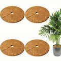 7 Pieces Of Coconut Fiber Cover Ring Tree Protection Mat, 15.7 Inch Coconut Shell Tree Protection, Tree Ring Mat Tree Tray Plant Mulch, Suitable For Indoor Or Outdoor Use