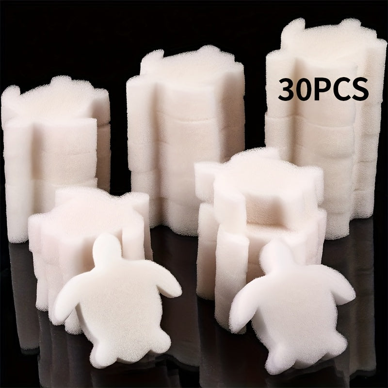 30/50/100pcs Hot Tub Sponge, Turtle Oil Scum Absorbing Absorber for Spa and Swimming Pool Wholesale Set of Swimming Pool Cleaning Ball
