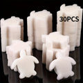 30/50/100pcs Hot Tub Sponge, Turtle Oil Scum Absorbing Absorber for Spa and Swimming Pool Wholesale Set of Swimming Pool Cleaning Ball