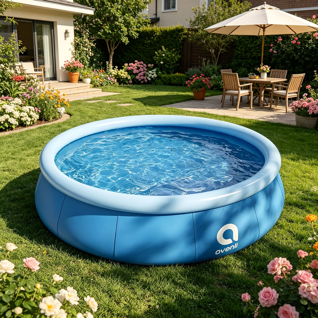 Avenli Thickened Inflatable Swimming Pool, Large Adult Size, Home Outdoor Yard