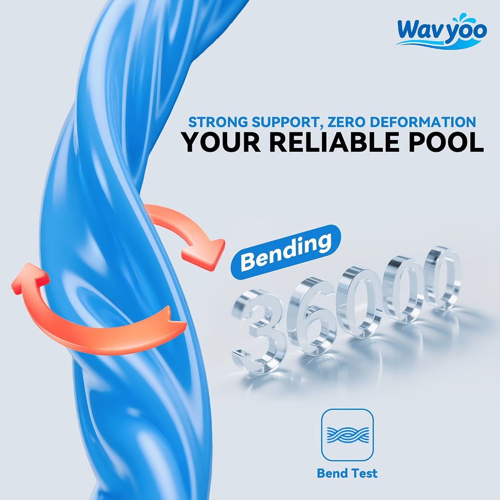 Adult Inflatable Swimming Pool, Super Large And Thick Family Swimming Pool, Thick Water Pool, Foldable And Easy to Store. Available In Multiple Sizes Such As 59/70/82/102/118 Inches. Suitable for Outdoor Use, Garden, Backyard And Summer Parties.