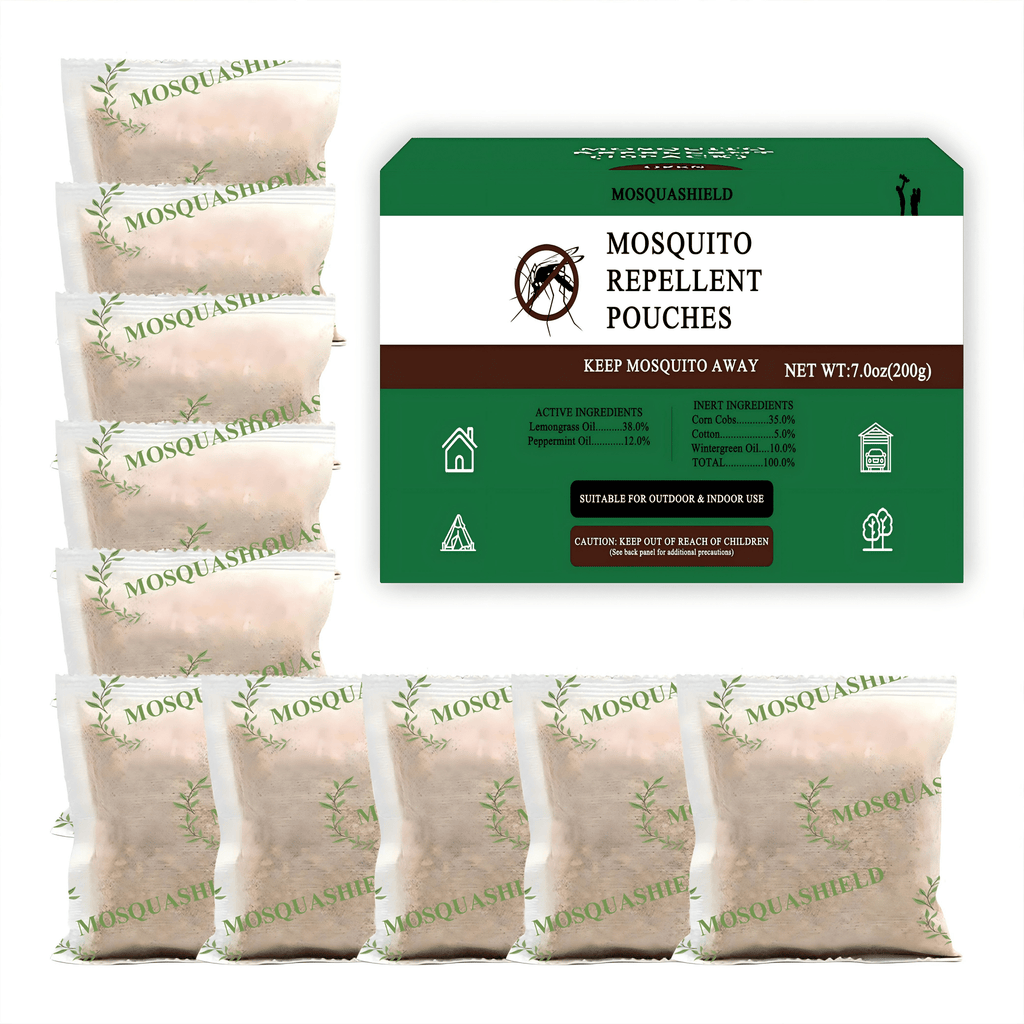 Mosquito Repellent for Patio, Indoor Mosquito Repellent Sachet, Mosquito Control for Garage, Outdoor Yard Mosquito Spray, Mosquito Repellent for Room, Travel Mosquito Repellent –  Must-Have Summer Mosquito Repellent 10 Pack