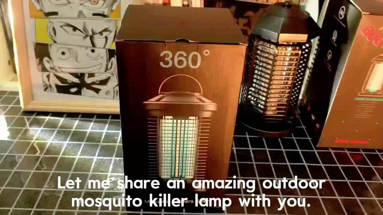 Portable Bug Zapper Outdoor Mosquito Repellent Outdoor Patio Insect Zapper 4200V Indoor Fly Trap Bug Repellent Mosquito Trap Killer for Home, Patio, And Backyard