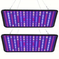 2pcs Full Spectrum Grow Light for Indoor Plants, LED Grow Light, Full Spectrum, for Indoor Plant Cultivation, Greenhouses, Grow Tents, Hydroponics