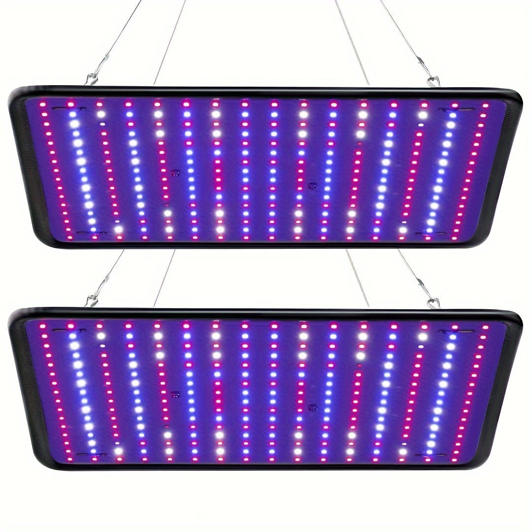 2pcs Full Spectrum Grow Light for Indoor Plants, LED Grow Light, Full Spectrum, for Indoor Plant Cultivation, Greenhouses, Grow Tents, Hydroponics