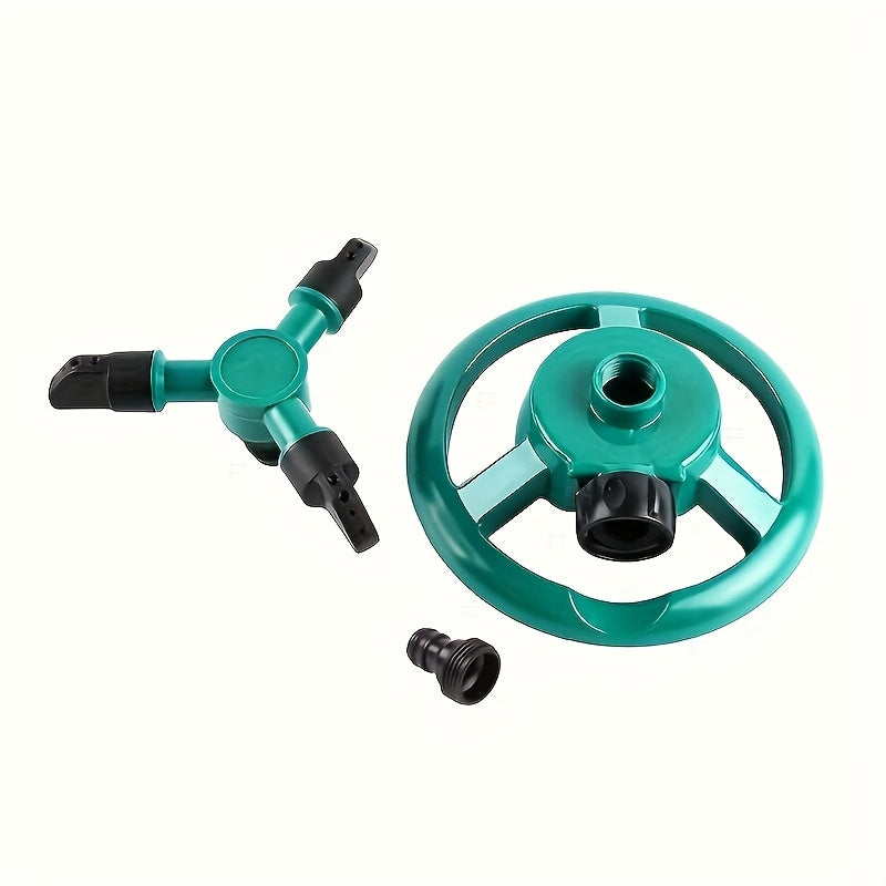 Garden Sprinkler - 360 -Degree Rotation - Efficient Watering for Lawns & Plants | Easy Setup & Water-Saving