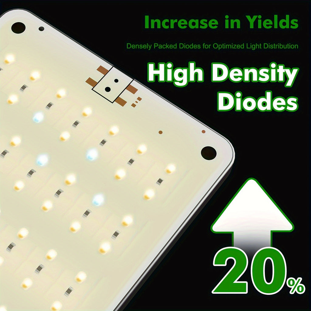 [LED Grow Lights] YZJ 6LN, LED Grow Lights for Shelves 2/4pack, Grow Lights for Indoor Plants, 616LEDs Full Spectrum, Grow Light for Under Cabinet Plant, Grow Lamp with 3/9/12H Timer, 10 Dimmable Levels for Plant Growing, Grow Lights for Seed Staring