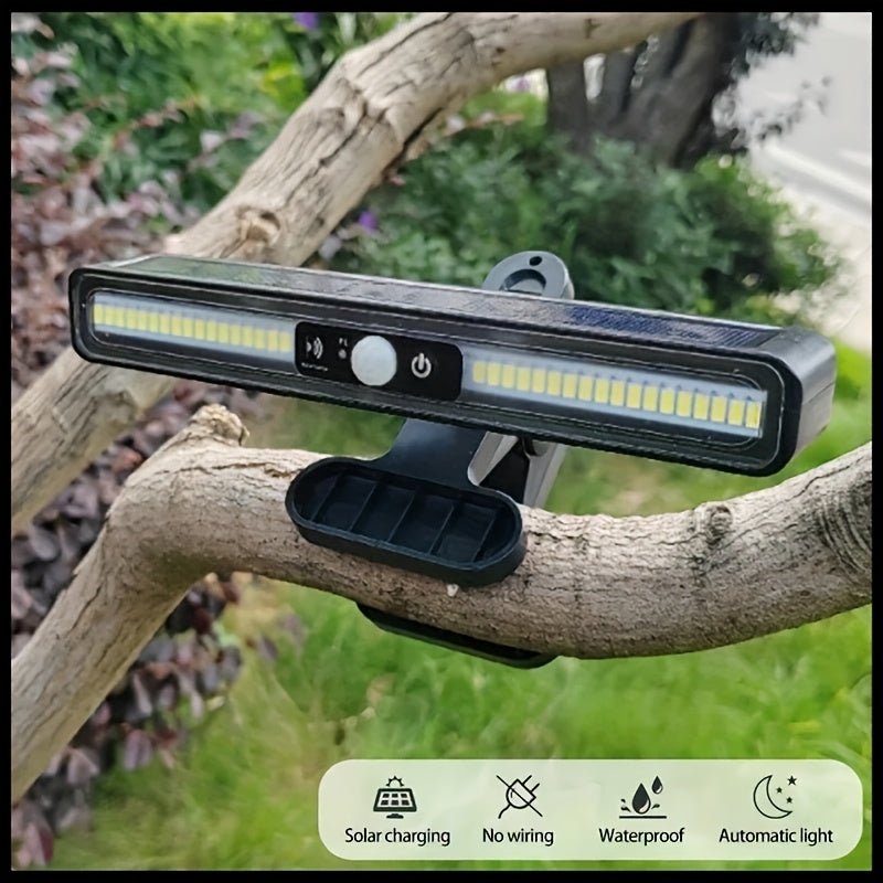 4/2/1 Pack Outdoor Solar Motion Sensor Light IP65 36pcs 5630 High Brightness LED Beads Clip-on/wall Mounting Methods Wall Light Fence Light Camping Light Landscape Light Suitable for Camping Garage Courtyard Commercial Lighting, Automatic On/off.