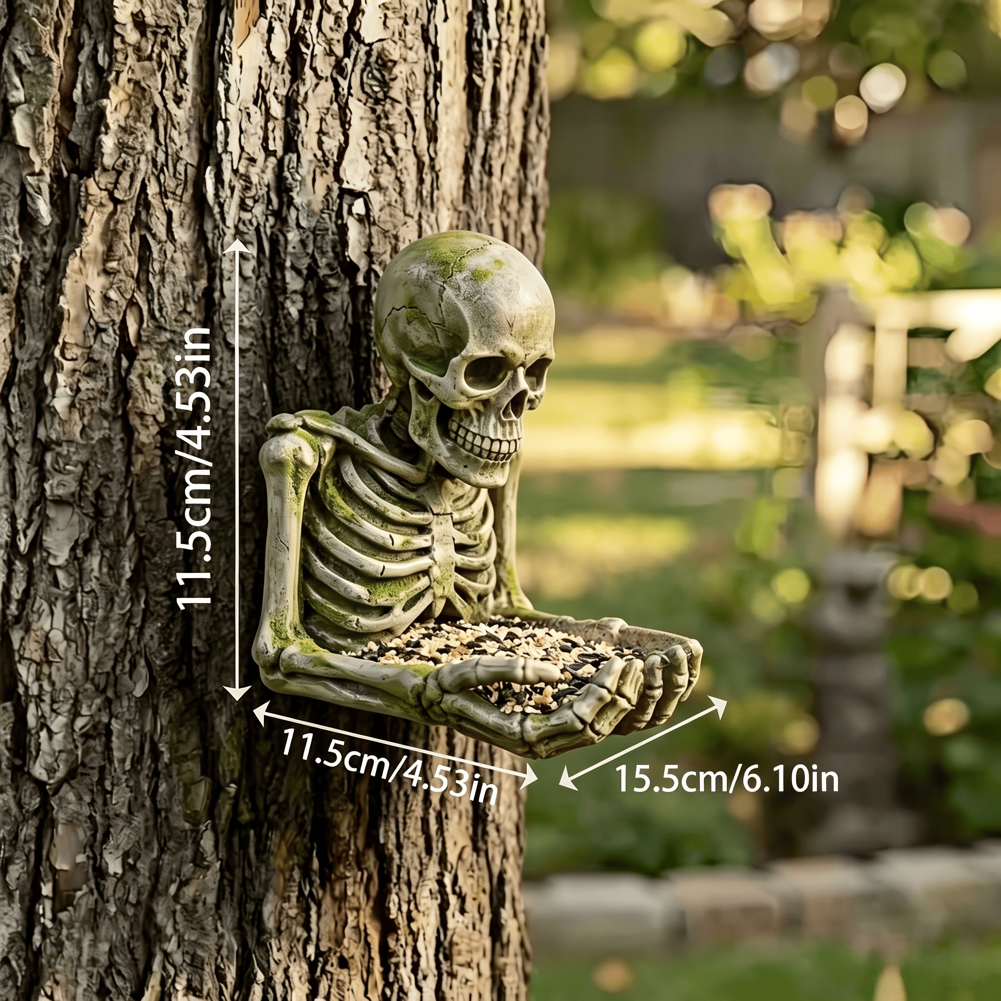 A Unique Small Bigfoot Bird Feeder, Specially Designed for Wild Birds, Featuring A Quirky Woodsman, Can Attract More Birds to Your Garden And Is Suitable for Durable Outdoor Use.