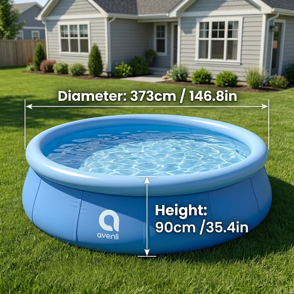 Avenli Thickened Inflatable Swimming Pool, Large Adult Size, Home Outdoor Yard